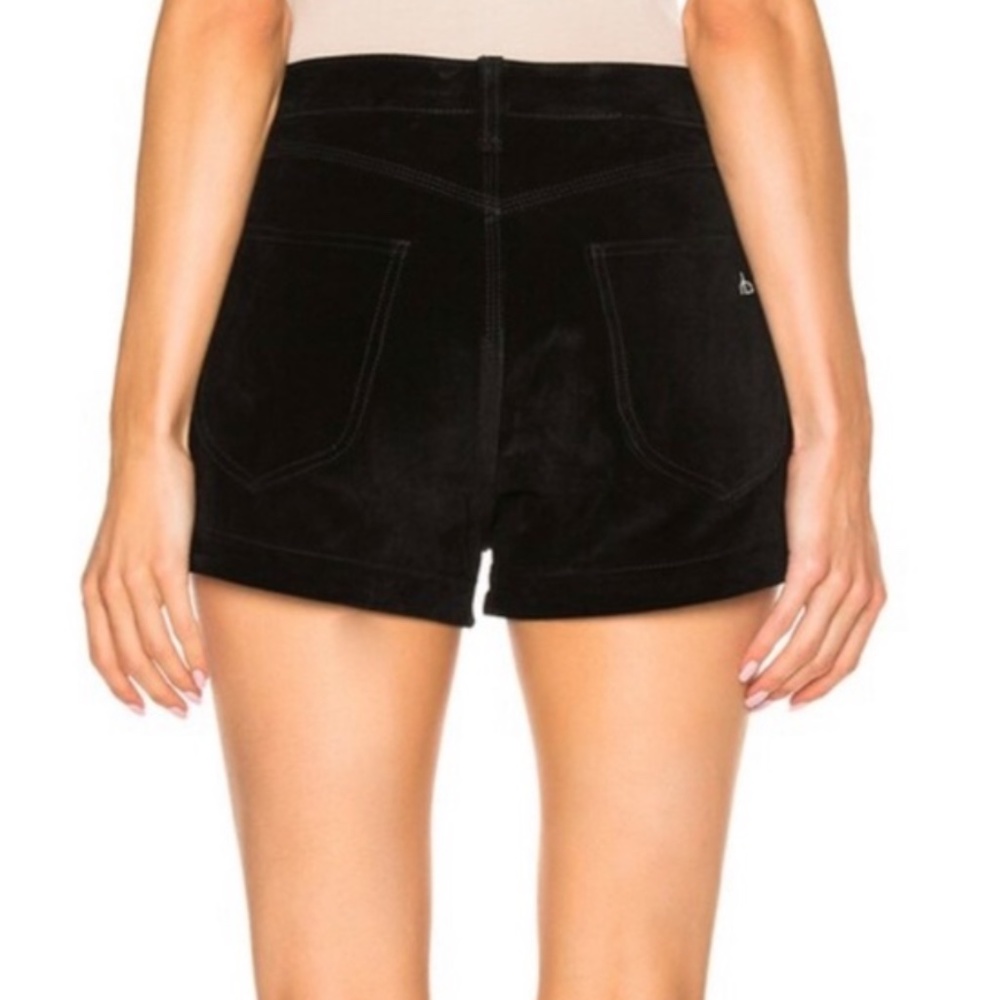 rag & bone Lou Suede High Rise Short - Picture 2 of 6